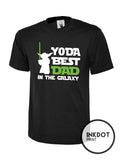 Yoda Best Dad in the Galaxy T-Shirt